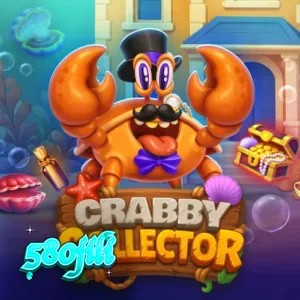 Makulay na underwater theme ng Crabby Collector slot
